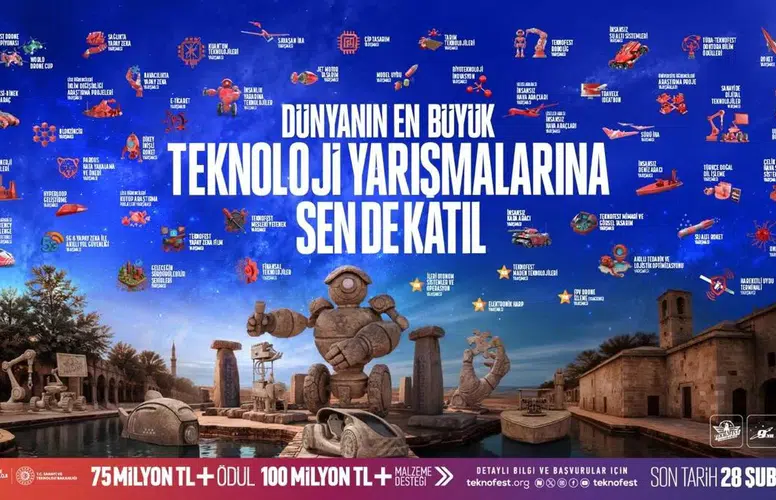 Teknofest 2026 teknoloji yarışmalarına başvurular ne zaman sona erecek?