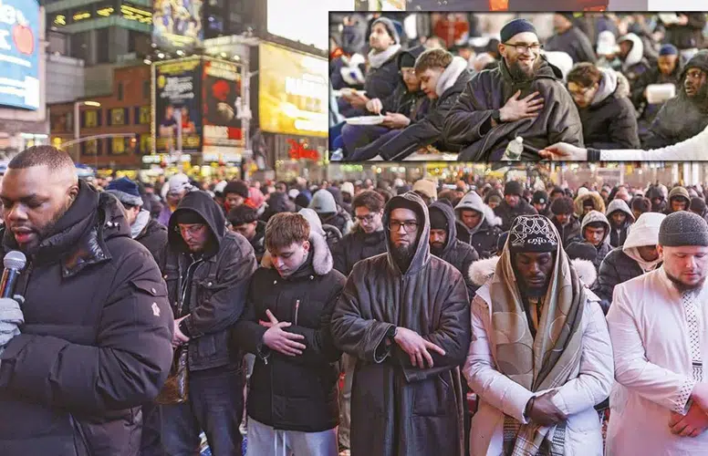 New York Times Meydanı'nda Ramazan İftar ve Teravih Namazı Etkinliği Gerçekleşti mi?