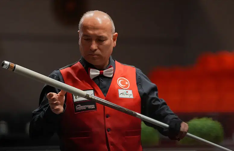 Antalya'da Avrupa Bilardo Şampiyonası'nda Barış Cin Altın Madalya Kazandı