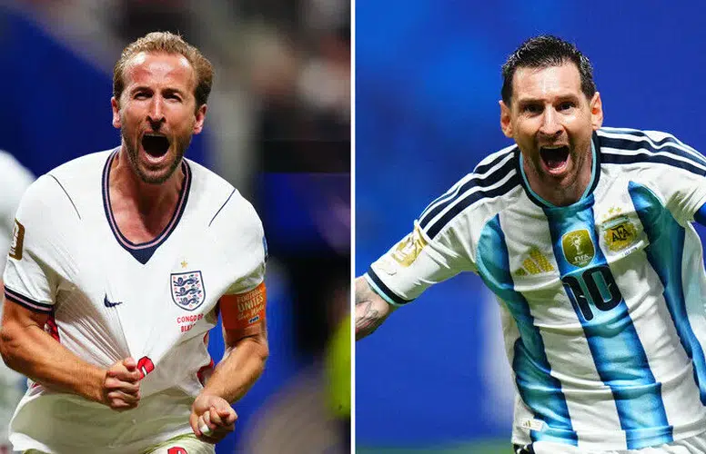İngiltere-Arjantin maçı öncesi büyük heyecan: Messi, Kane ve Bellingham karşı karşıya