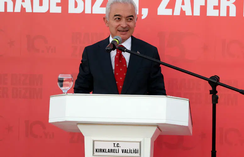 Kırklareli Valisi Turan, şehit aileleri ve gazilerle bir araya geldi