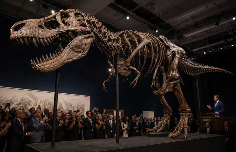 T-Rex İskeleti ABD'de 50,1 Milyon Dolara Satışa Çıktı!