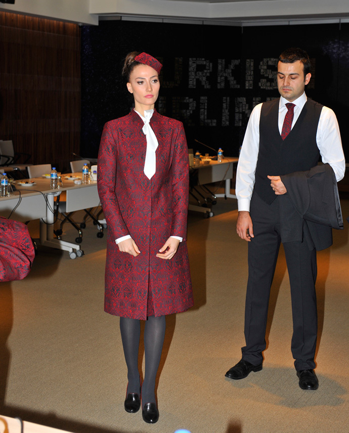 THY'nin yeni üniformaları görücüye çıktı 9